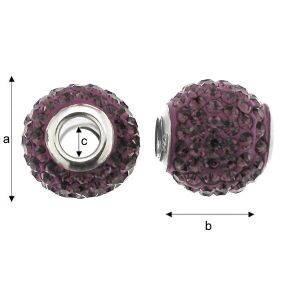 ModuleBALL AMETHYST 12 MM