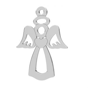 Prolamovaný přívěsek - anděl*stříbrný AG 925*LK-0332 - 0,50 13x18,5 mm