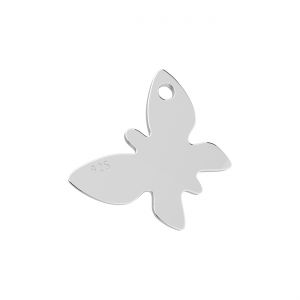 Přívěsek - motýl*stříbrný AG 925*BL-0082 - 0,40 8,8x11 mm
