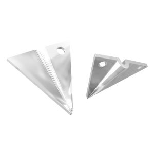 Origami lietadlo privesek ODL-00015 10,7x12 mm