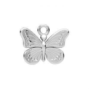 Přívěsek - motýl*stříbrný AG 925*ODL-00085 11x13 mm