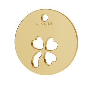 Jetel přívěsek zlato 14K LKZ-00024 - 0,30 mm