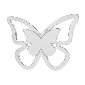 motýl privesek, stříbro 925, LK-1273 - 0,50