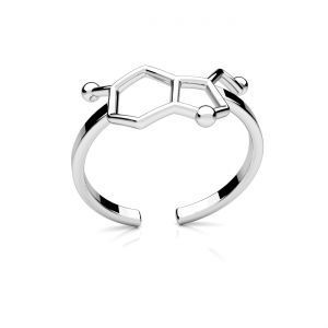 Serotonin kroužek, stříbro 925, ODL-00349