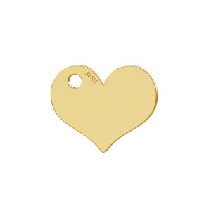 Srdce přívěsek zlato 14K LKZ-00573 - 0,30