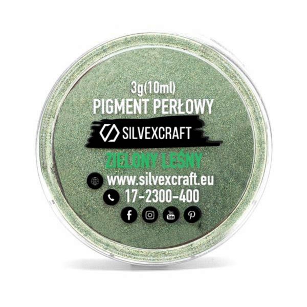Pearlový pigment - zelená, 3 g