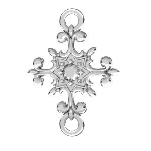 Krucifix přívěsek, stříbro 925, ODL-00600