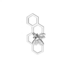 Včela privesek, stříbro 925, ODL-00606