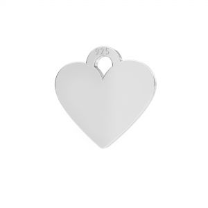 Srdce mini přívěšek stříbrný 925, LKM-2335 - 0,50