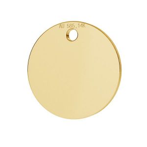 Kolo přívěsek zlato 14K LKZ-00025 - 0,30 mm