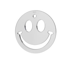 Usměj se emotikon přívěšek stříbrný, LKM-2025