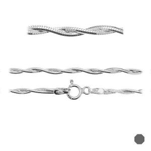 Řetízek Snake*stříbro 925*PLE SN 025 DC8L 2S (45 cm)