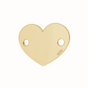 Srdce přívěsek*zlato 333*LKZ-30029 - 0,30 6x7,5 mm