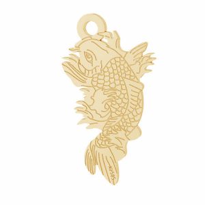 Přívěsek - Ryba Koi*zlato 585*LKZ14K-50090 - 0,30 10,6x19,2 mm