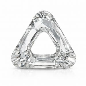 Troj&uacute;heln&iacute;kov&yacute; k&aacute;men s otvorem 30,0 mm Crystal - 4737 MM 30,0 CRYSTAL U