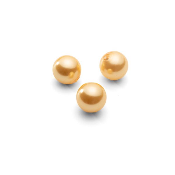 Kolo přírodní perly zlatý 8 mm 2H, GAVBARI PEARLS