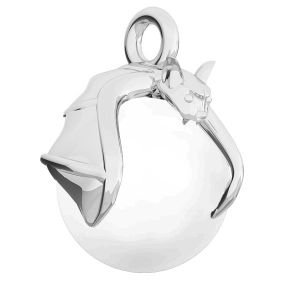 Netopýr přívěšek perla základna stříbrný, ODL-00457 ver.2