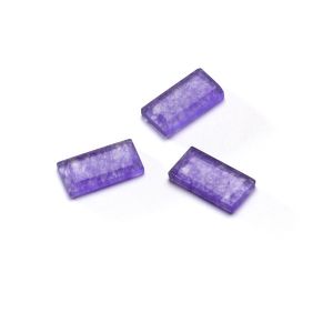 Obdélník Jadeite ametystu, 5x10 mm GAVBARI, polodrahokam