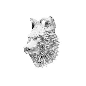 Přívěsek vlk*stříbro 925, ODL-00942 13,5x18,8 mm