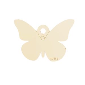 Motýl přívěšek*zlato 585*LKZ14K-50113- 0,30 9,3x13,9 mm