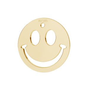 Usměj se emotikon přívěšek*zlato 585*LKZ14K-50128 - 0,30 15x15 mm