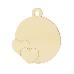Kolo přívěšek*zlato 585*LKZ14K-50120 - 0,30 15x16,7 mm