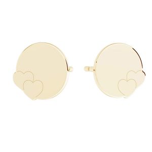 Kolo náušnice, zlato 14K, KLS LKZ14K-50119 7,6x8 mm - 0,30 mm
