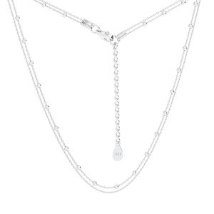 Pletený řetěz, stříbrný 925, PLE 2S A 030 45 cm