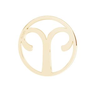 Přívěsek - beran - znamení zvěrokruhu, zlato 14K, LKZ14K-50179 - 0,30 12x12 mm