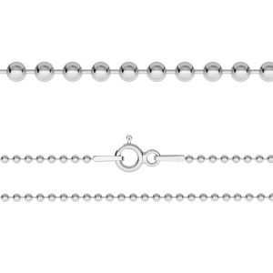 Kuličkový řetízek*stříbro 925*CPL 1,5 (45 cm)