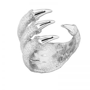 Prsten stříbrny, stříbro 925, U-RING OWT-00004 15,5x24 mm