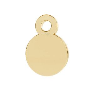 Květina ružice privesek, zlato 14K, LKZ14K-50250 - 0,30 5x7 mm