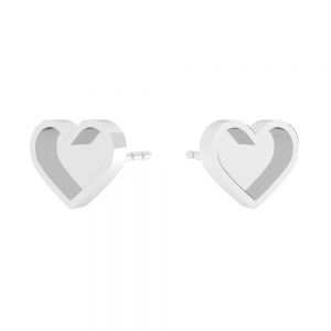 Srdce přívěšek*stříbrný 925*KLS ODL-01117 6,5x7,4 mm