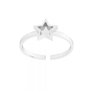 Prsten hvězda*stříbrný 925*U-RING ODL-01119 7x20 mm