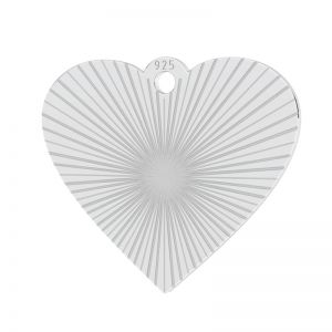 Srdce přívěšek ,stříbrný 925, LKM-3251 - 0,50 13x15 mm