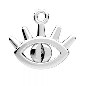 Přívěsek oko proroka, stříbro 925, ODL-01215 13,7x15,6 mm
