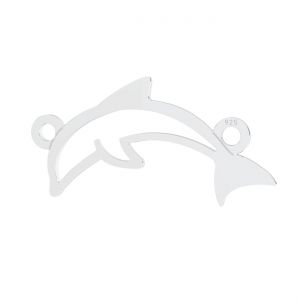 Delfín přívěšek, stříbro 925*LKM-2193 - 05 11,1x22,1 mm
