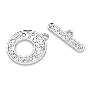 Přepínací spona*stříbrná AG 925*ZAM 10 SET ODL-01299 18x21 mm