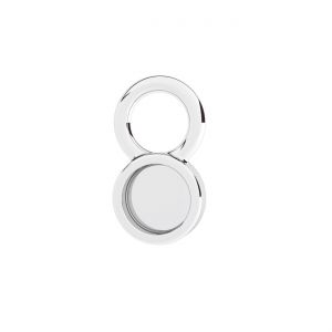 Př&iacute;věsek, zasazen&iacute; kamene, stř&iacute;bro 925, CON1 ODL-00998 4,4x8,2 mm