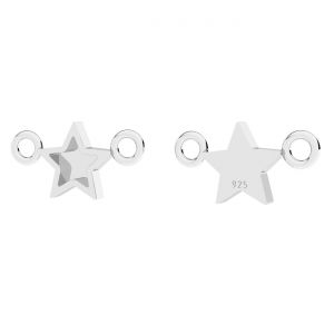 Stea přívěšek*stříbrný 925*CON-2 ODL-01119 7x14 mm