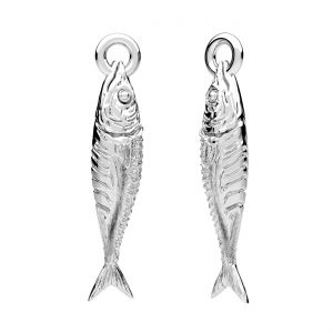Ryba přívěšek*stříbro 925*ODL-01402 4,2x22,8 mm