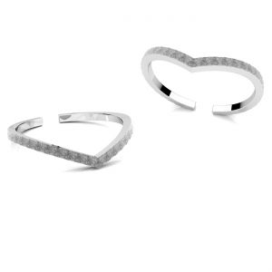 Prsten stříbrny 925, U-RING ODL-01218 1,2x1,2 mm