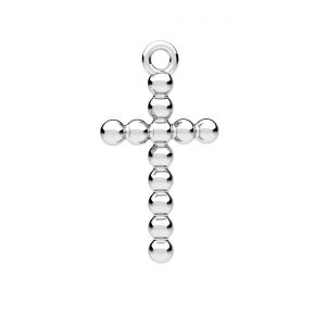 Přívěsek - kříž*stříbrný AG 925*CON1 ODL-01474 9,1x16,6 mm