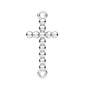 Přívěsek - kříž*stříbrný AG 925*CON2 ODL-01475 9,1x18,8 mm