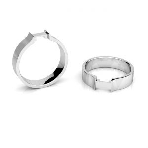 Pečetní prsten - s vyměnitelným přívěskem, stříbrny 925, RING OWS-00467 4,4x20 mm R-13