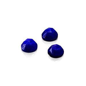 Fazetovaná Kulatá Rozeta - Lapis Lazuli 4 MM