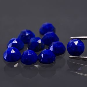 Kulatý kámen, růžový brus - Lapis lazuli 6 MM