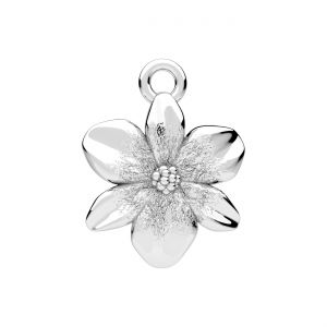 Přívěsek - květ, šeřík*stříbro AG 925*CON-1 ODL-01624 12x15 mm