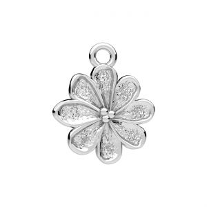 Přívěsek - květ*stříbro AG 925*CON-1 ODL-01624 13x15,5 mm