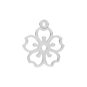 Ažurový Přívěsek - Zeměkoule*stříbrná AG 925*LKM-3453 - 0,50 13x14,5 mm